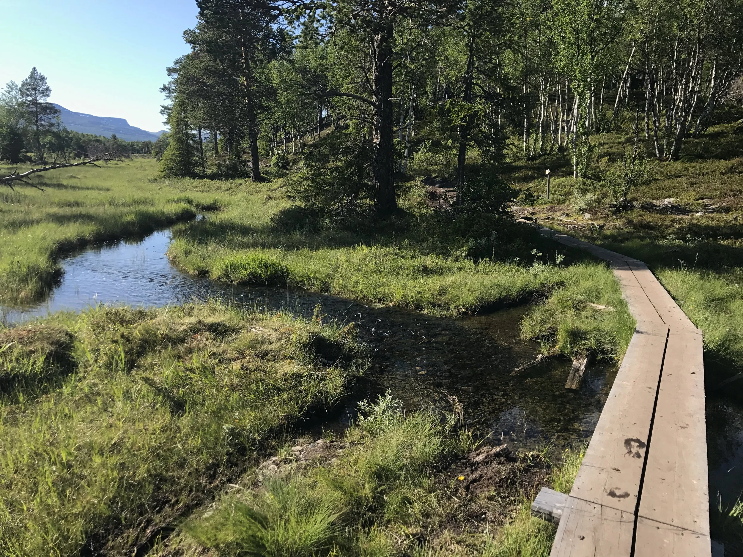 Blanktjärnsrundan, Valådalen