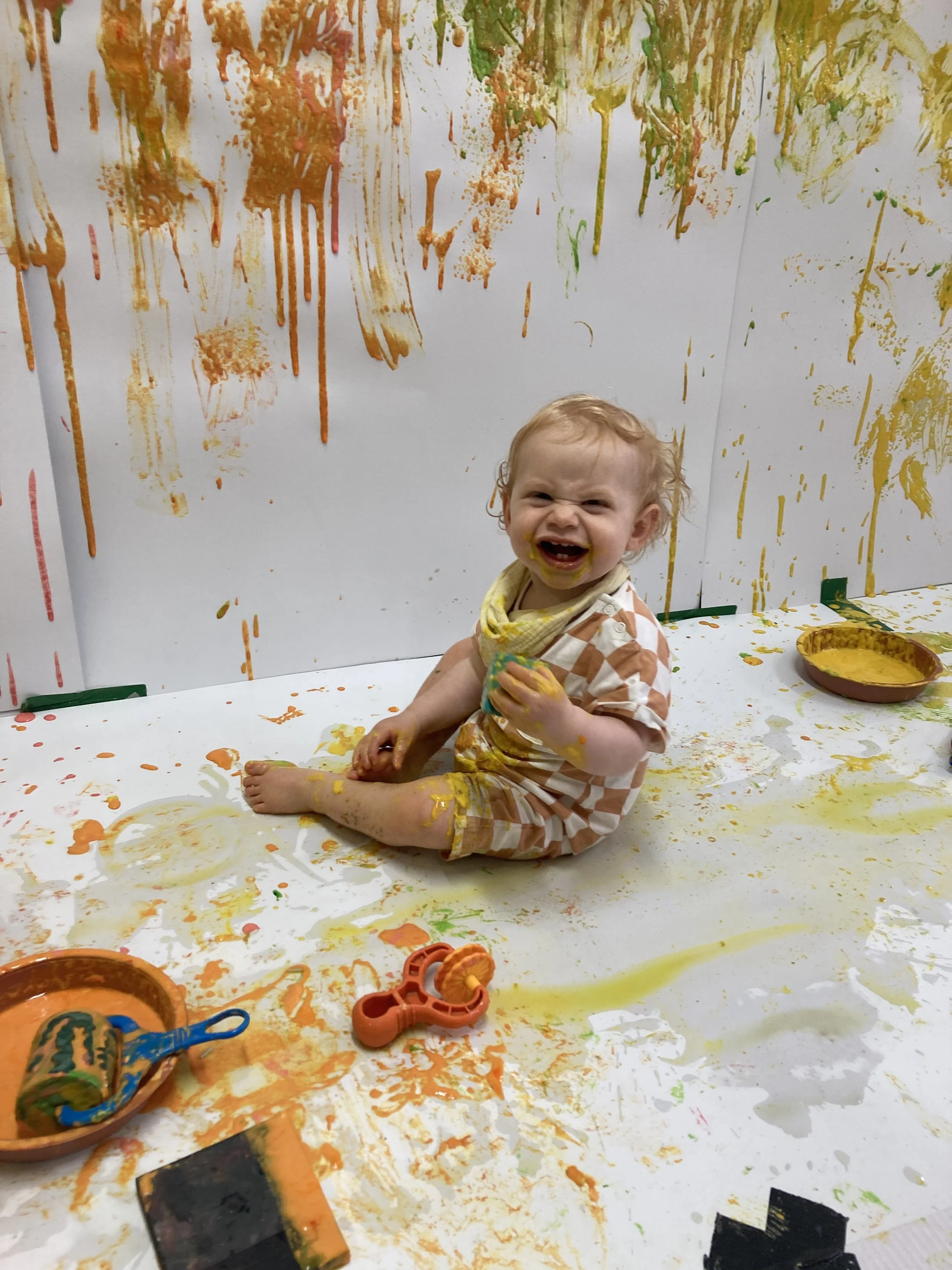 LO Checkered Orange Onsie Paint Wall 012.JPG