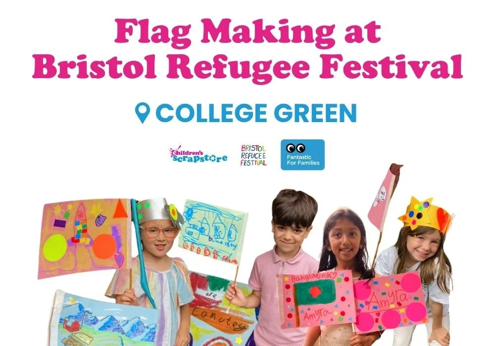 Children's Scrapstore at Bristol Refugee Festival