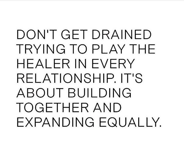 Be careful that your ego doesn&rsquo;t get HIGH (this can happen easily) or your soul drained from being the healer to everyone. It is about healing together and expanding equally. 🙏
This is where real change occurs.