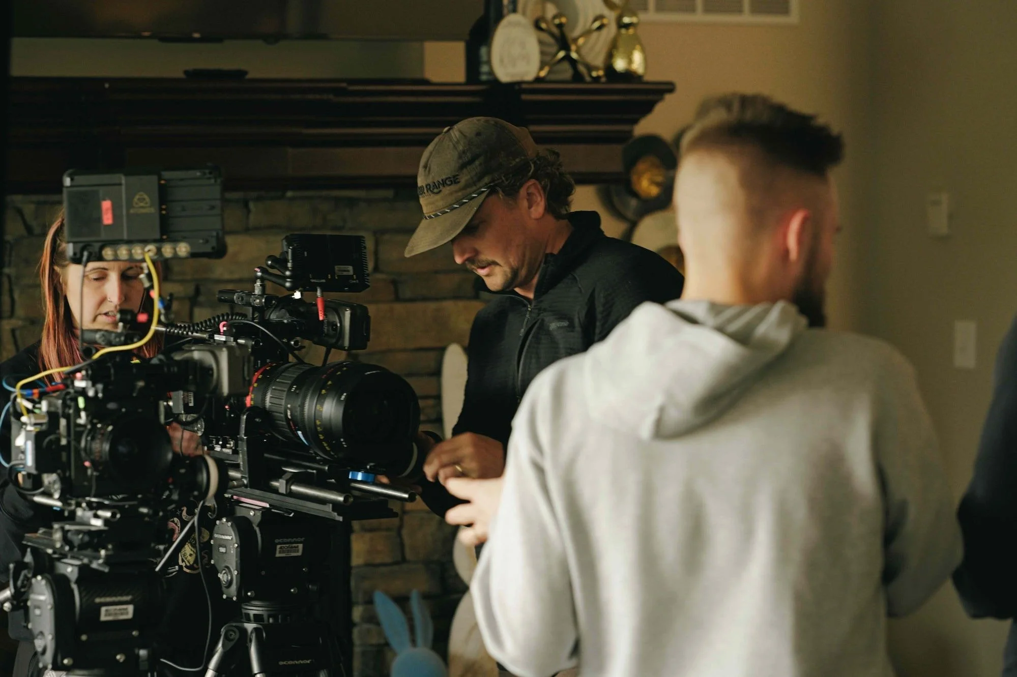 Behind the scenes