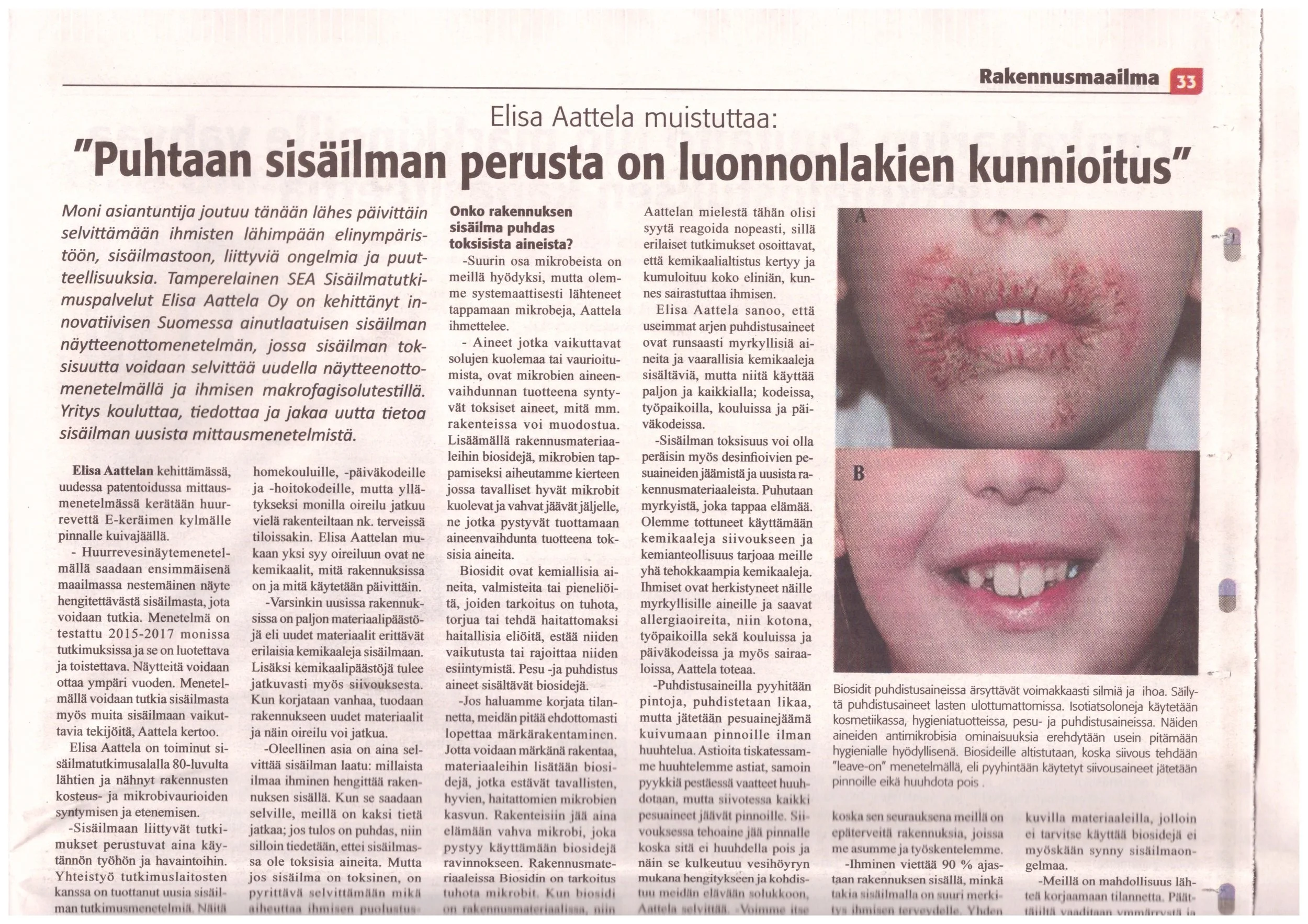 Rakennusmaailma heinäkuu 2018, s.33