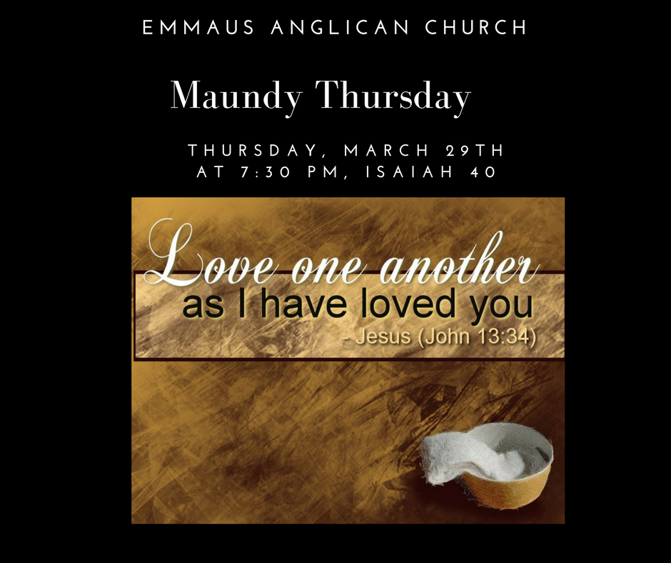 Maundy Thursday