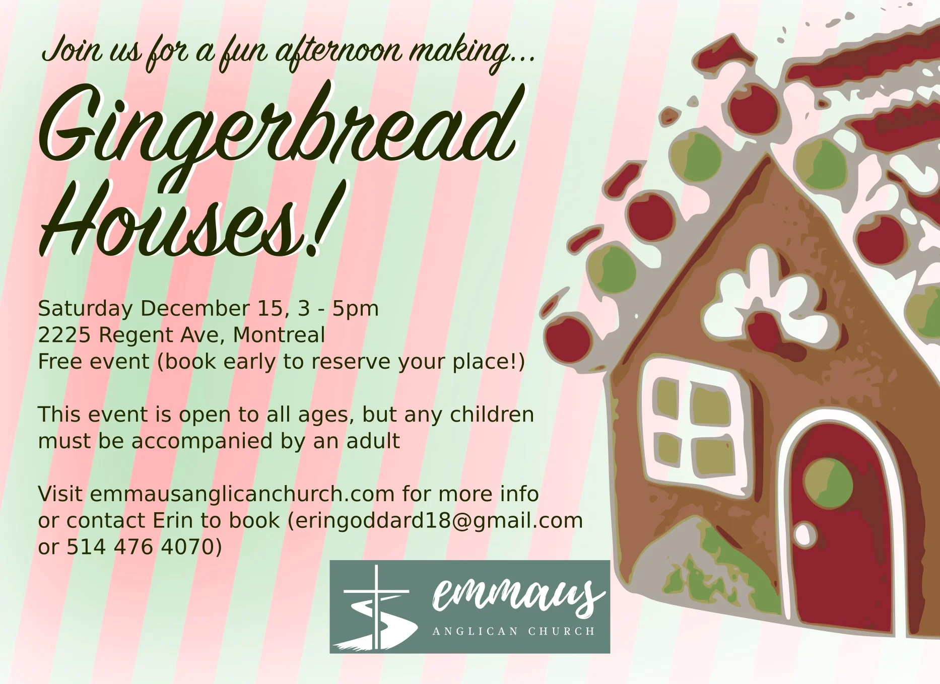 Gingerbread House Making Activity