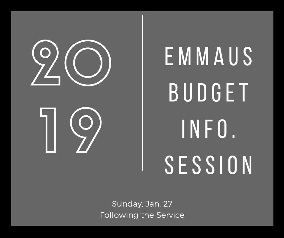 Budget Info. Session
