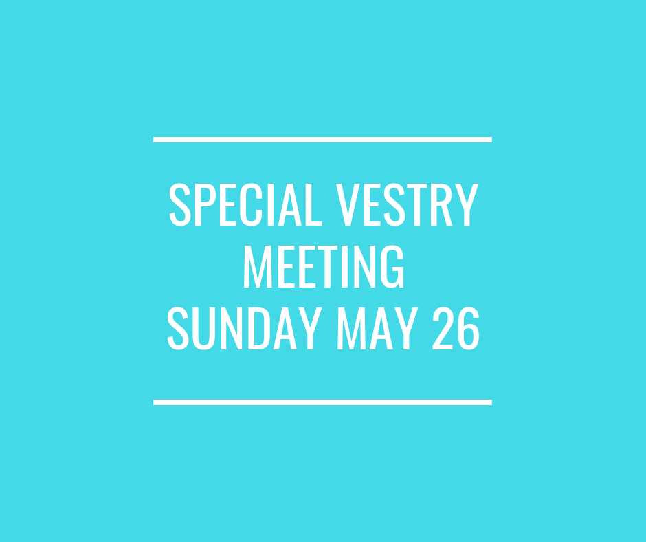 Vestry Meeting