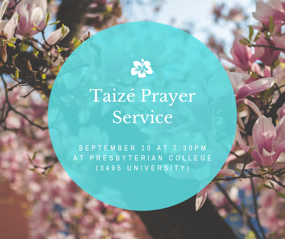 Taizé Prayer Service