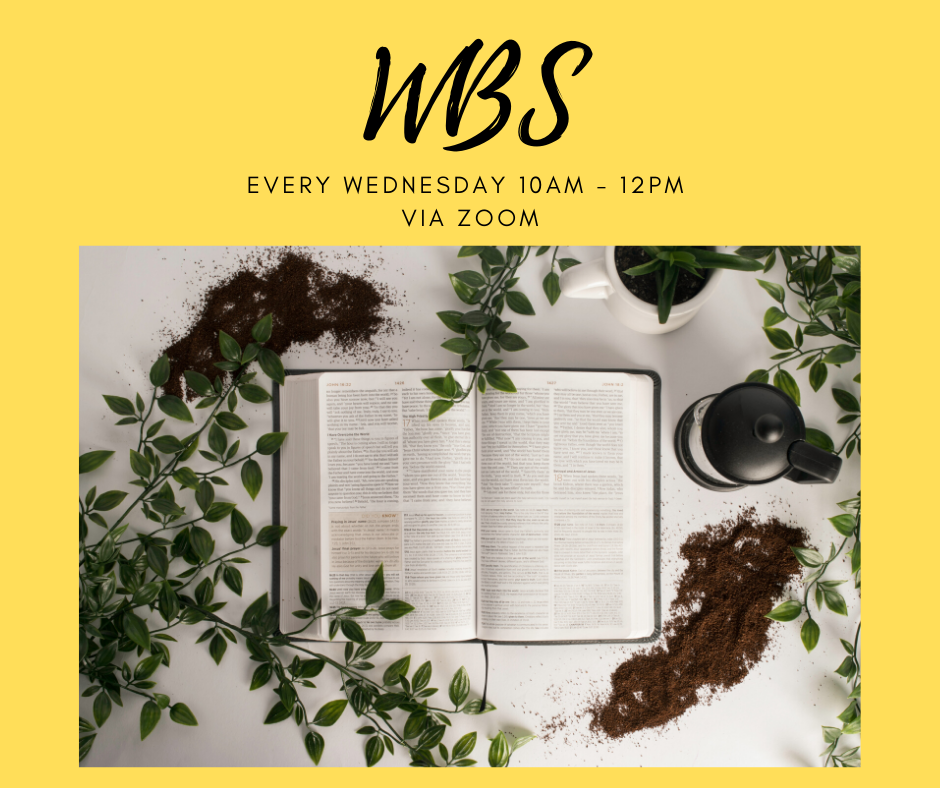 Women's Bible Study - Every Wednesday 10-12 ONLINE