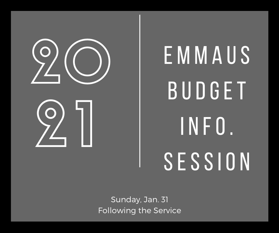 Budget Info. Session