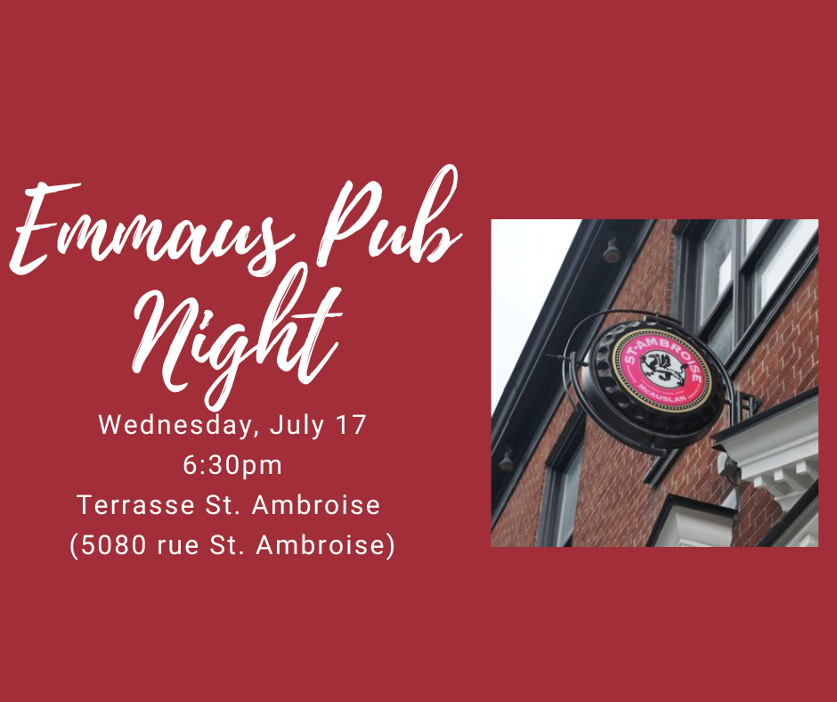 Emmaus Pub Night