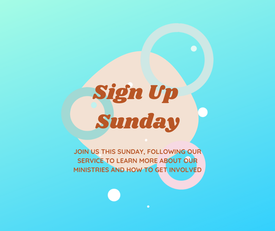 Sign Up Sunday