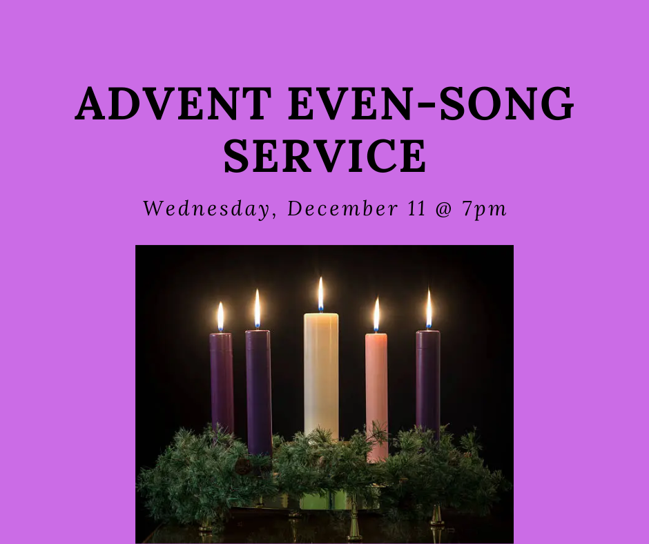 Advent Even-Song Service