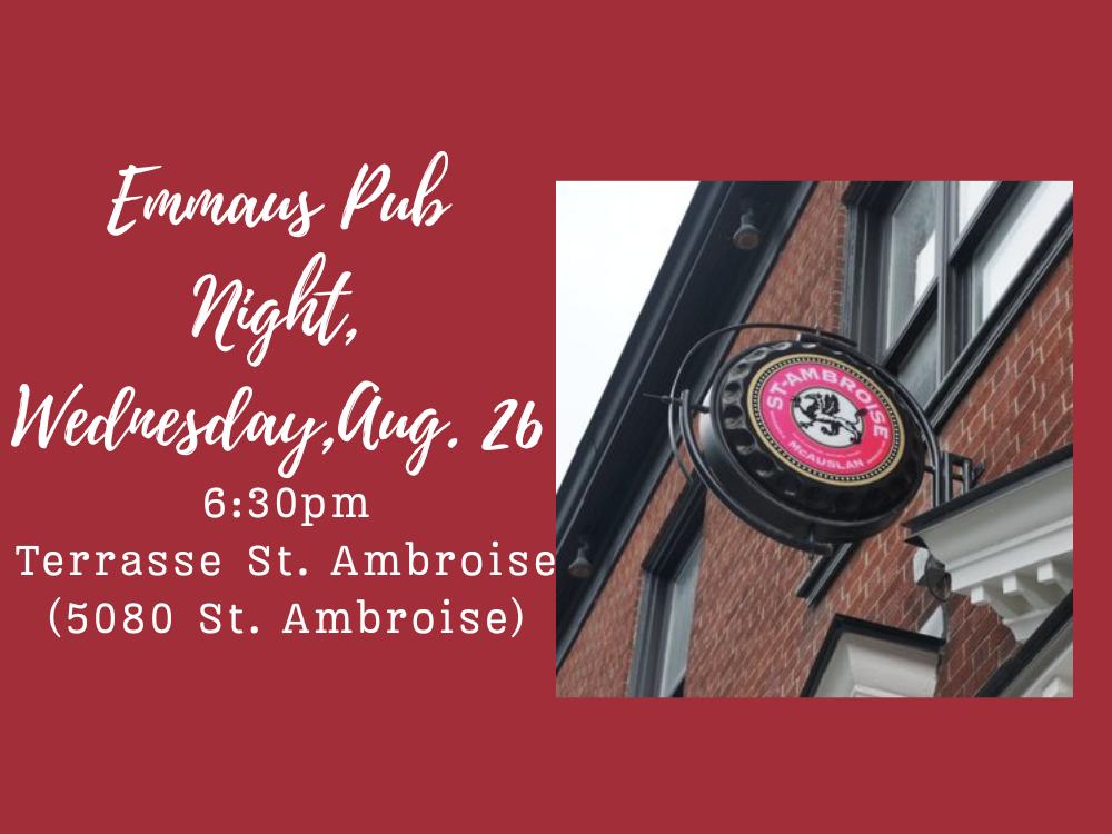 Emmaus Pub Night