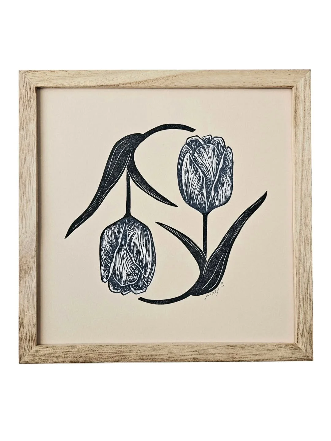 It's been a while since I dropped something new! Hope you like these twisted tulips🌷 :) 
.
.
.
#tulipillustration #tulipprint #lino #botanicalprint #botanicalillustration #printmaking #linocut #ihavethisthingwithflowers #artwatchers #floralfix #flor
