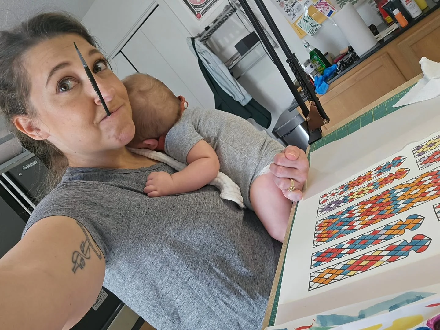 When your boss insists on contact naps but still expects productivity&hellip; guess who&rsquo;s running the show around here?