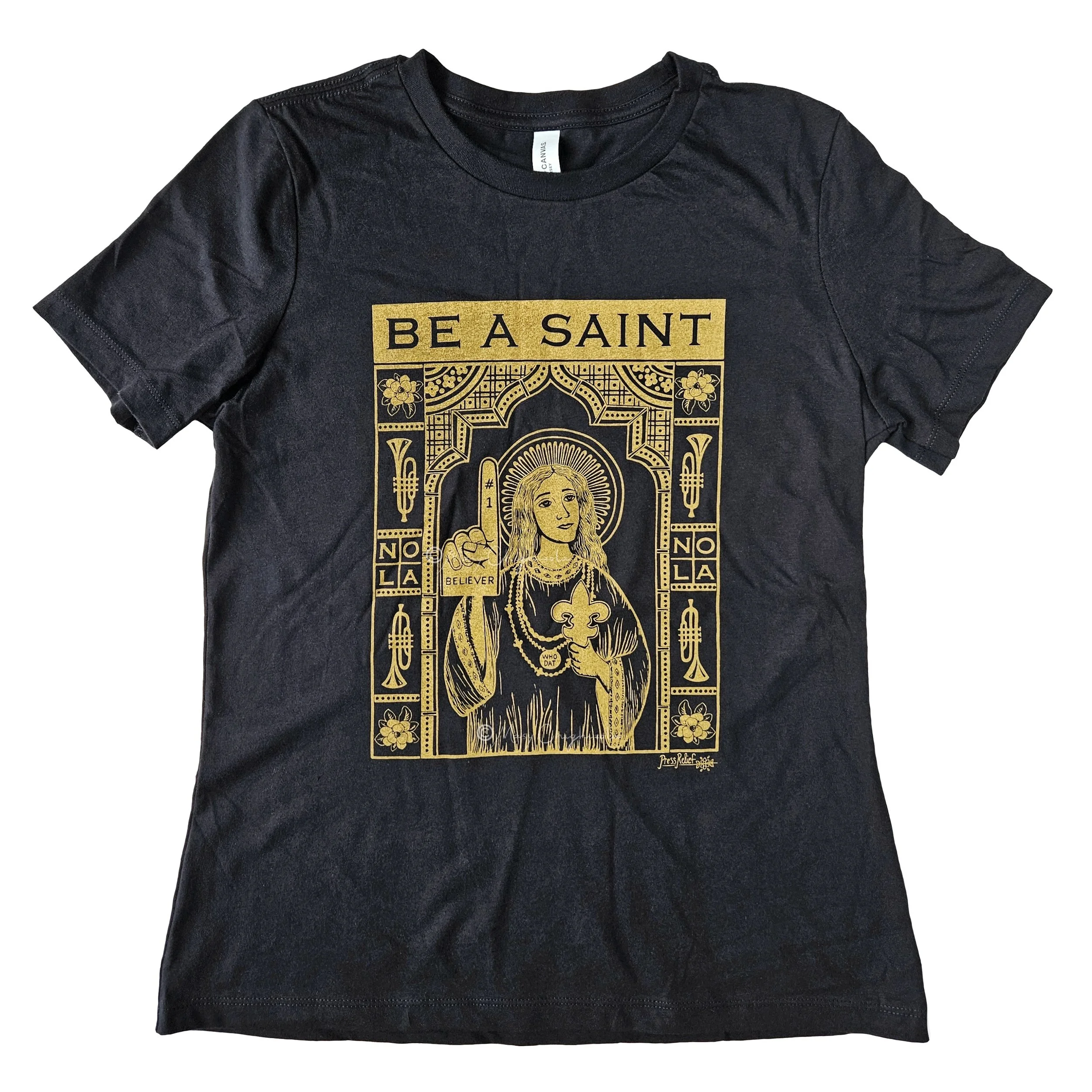 New Orleans Saints graphic t-shirt Saints football shirt