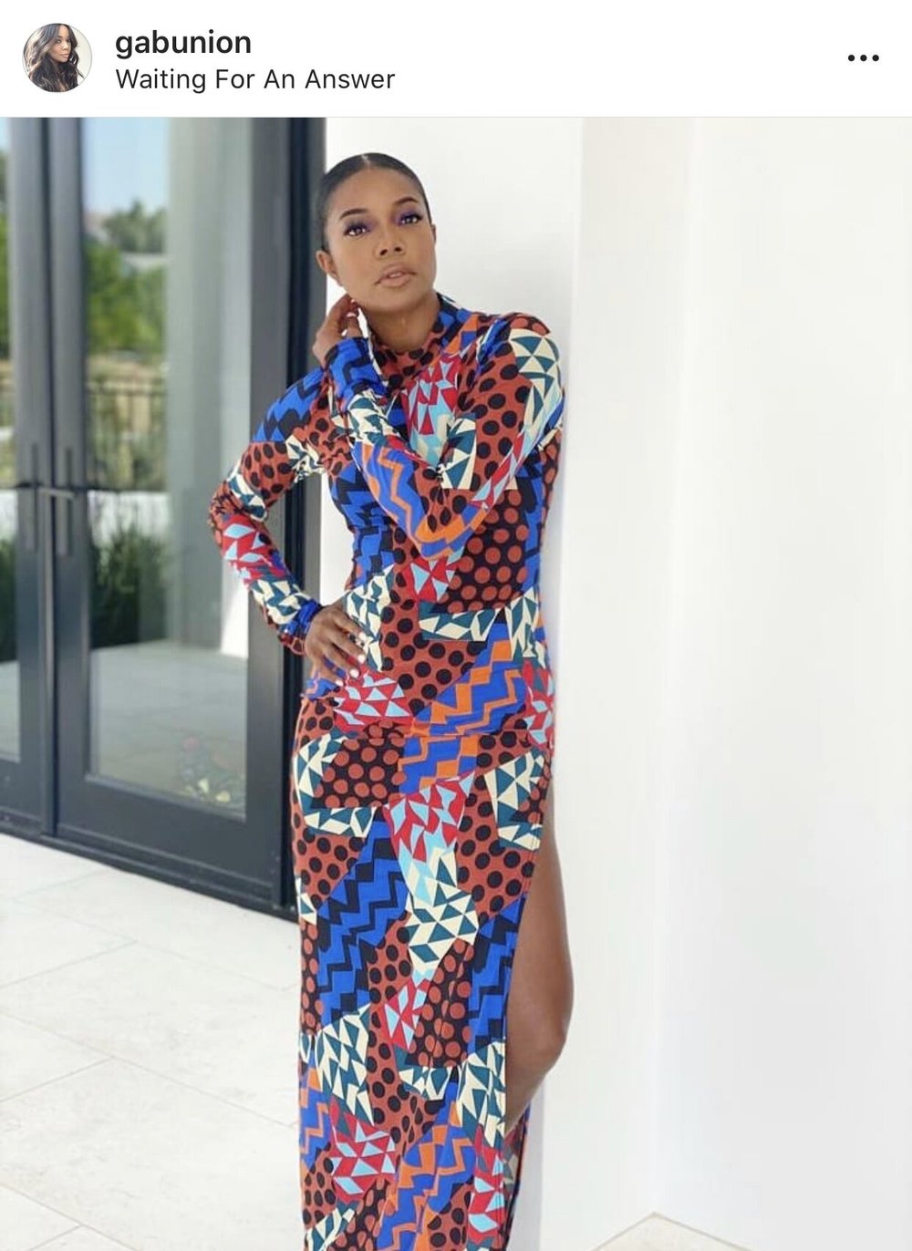 Vanessa Puff Sleeves Printed Mini Dress