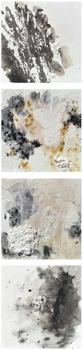 mixed media on panel
