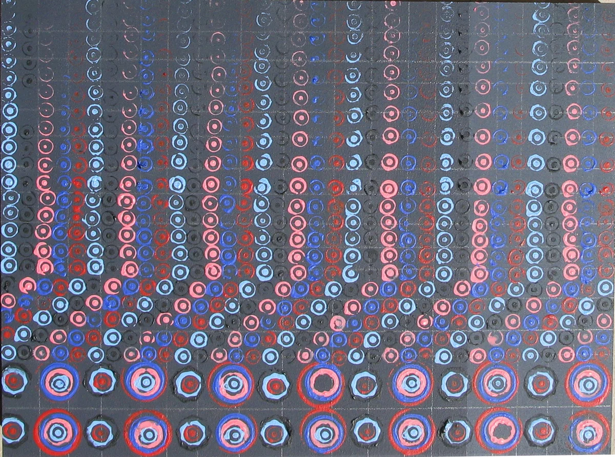 acrylic on claybord