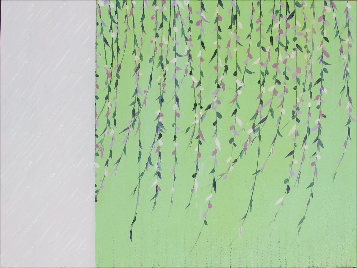acrylic on claybord