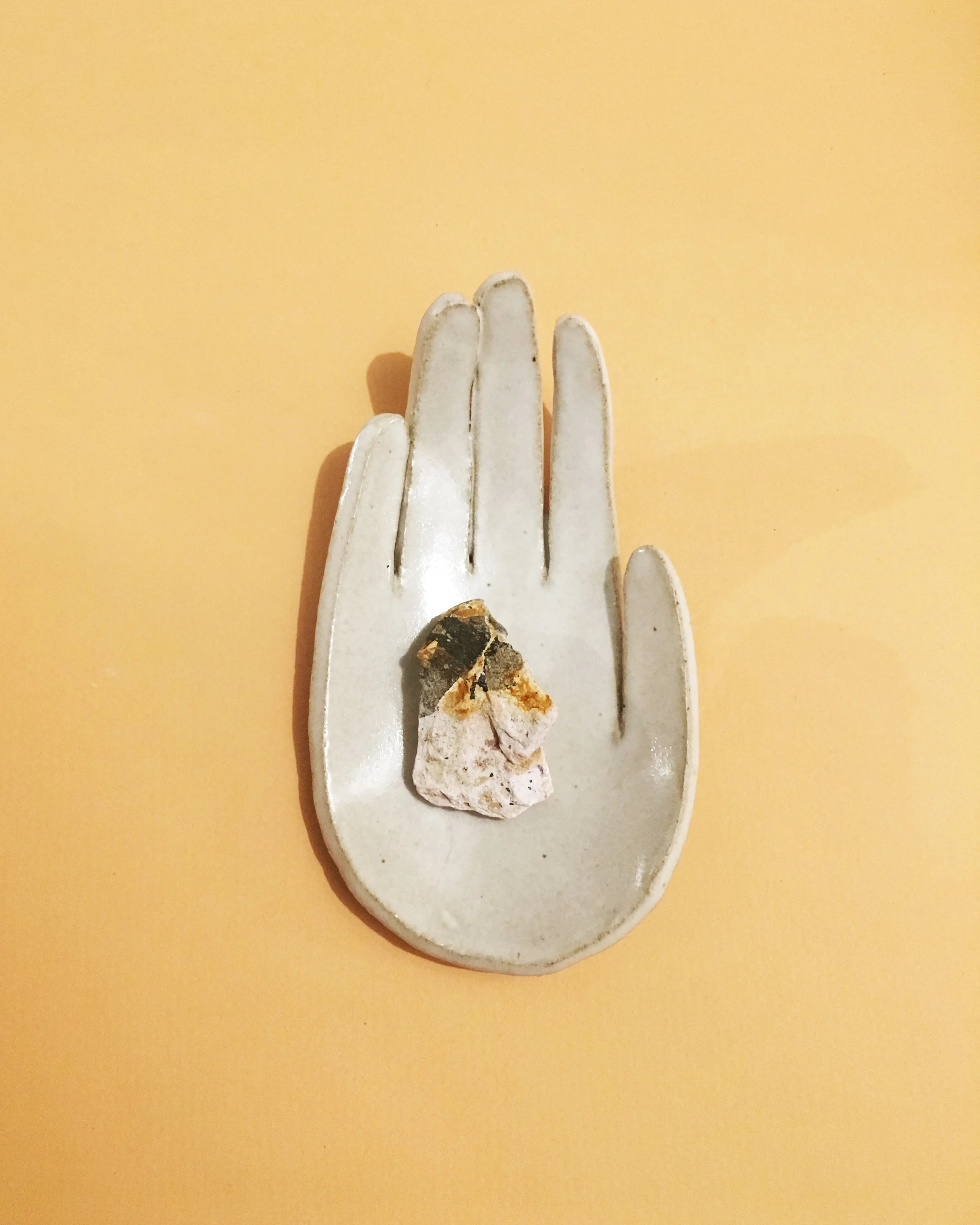 OPEN PALM, WHITE-BRITE