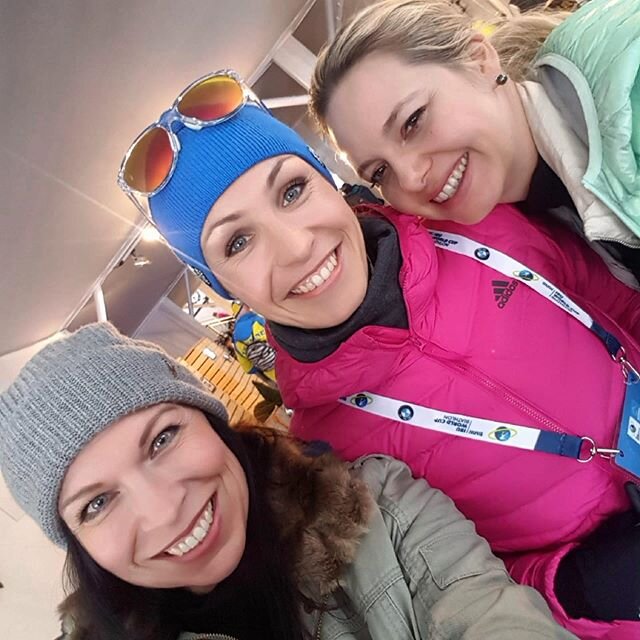 Met a legend at the Biathlon WM in Antholz 
#biathlon #magdalenaneuner #southtirol #wm #worldchampionship #germany🇩🇪 #ormaconcept #biathlonantholz #biathlonworld #biathlonlove