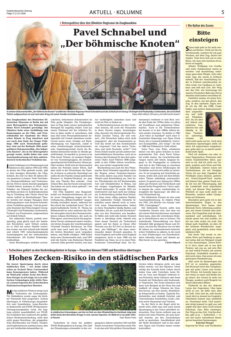 Kolumne Bitte einsteigen