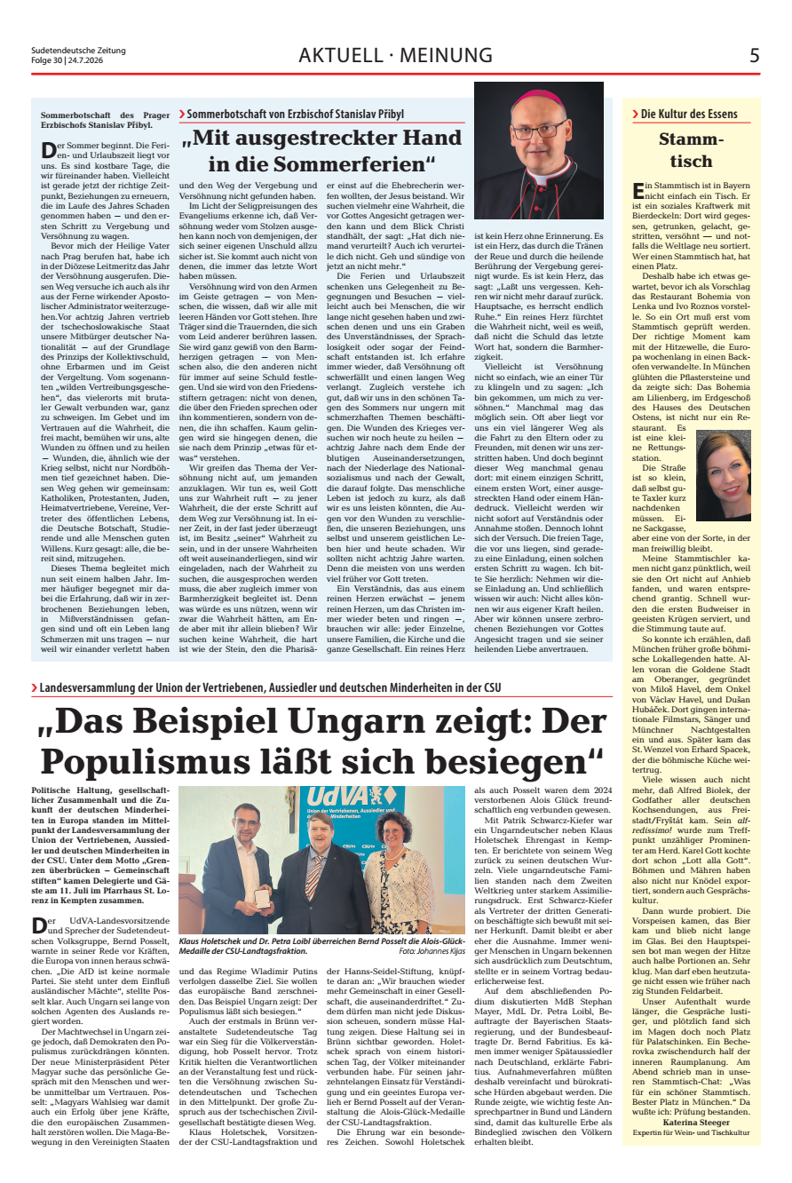 Kolumne Stammtisch