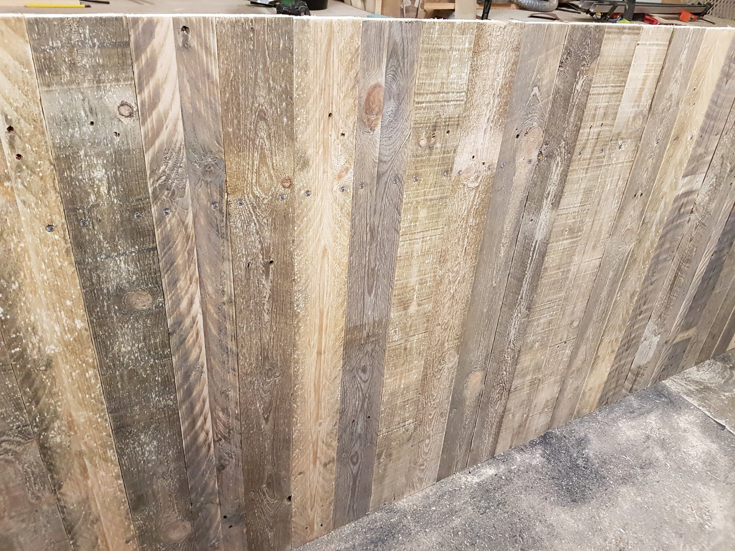 Bar is currently being constructed off site
