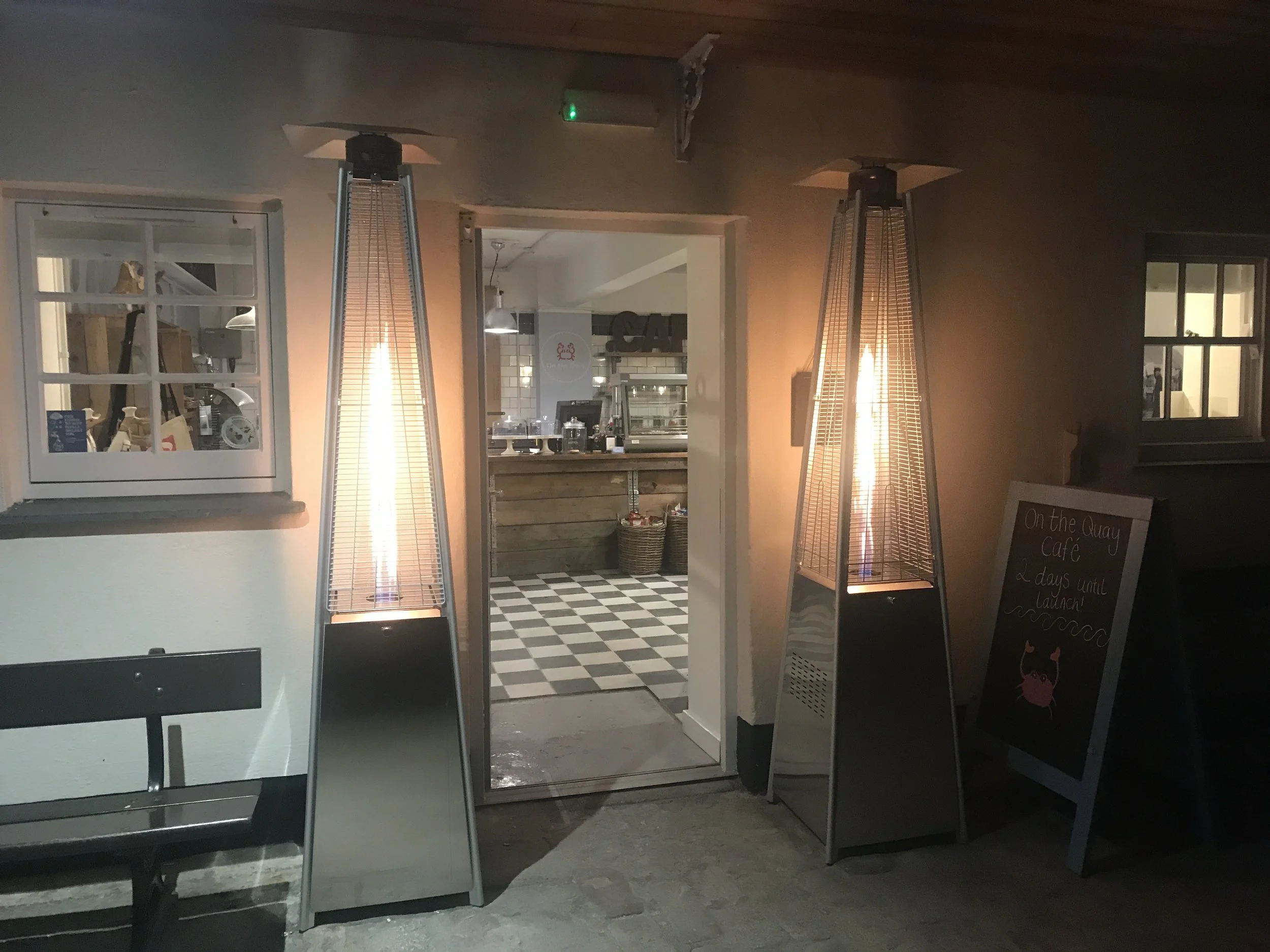 WEEK 9 - CAFE LAUNCHED & RESTAURANT ON SCHEDULE #onthequayios