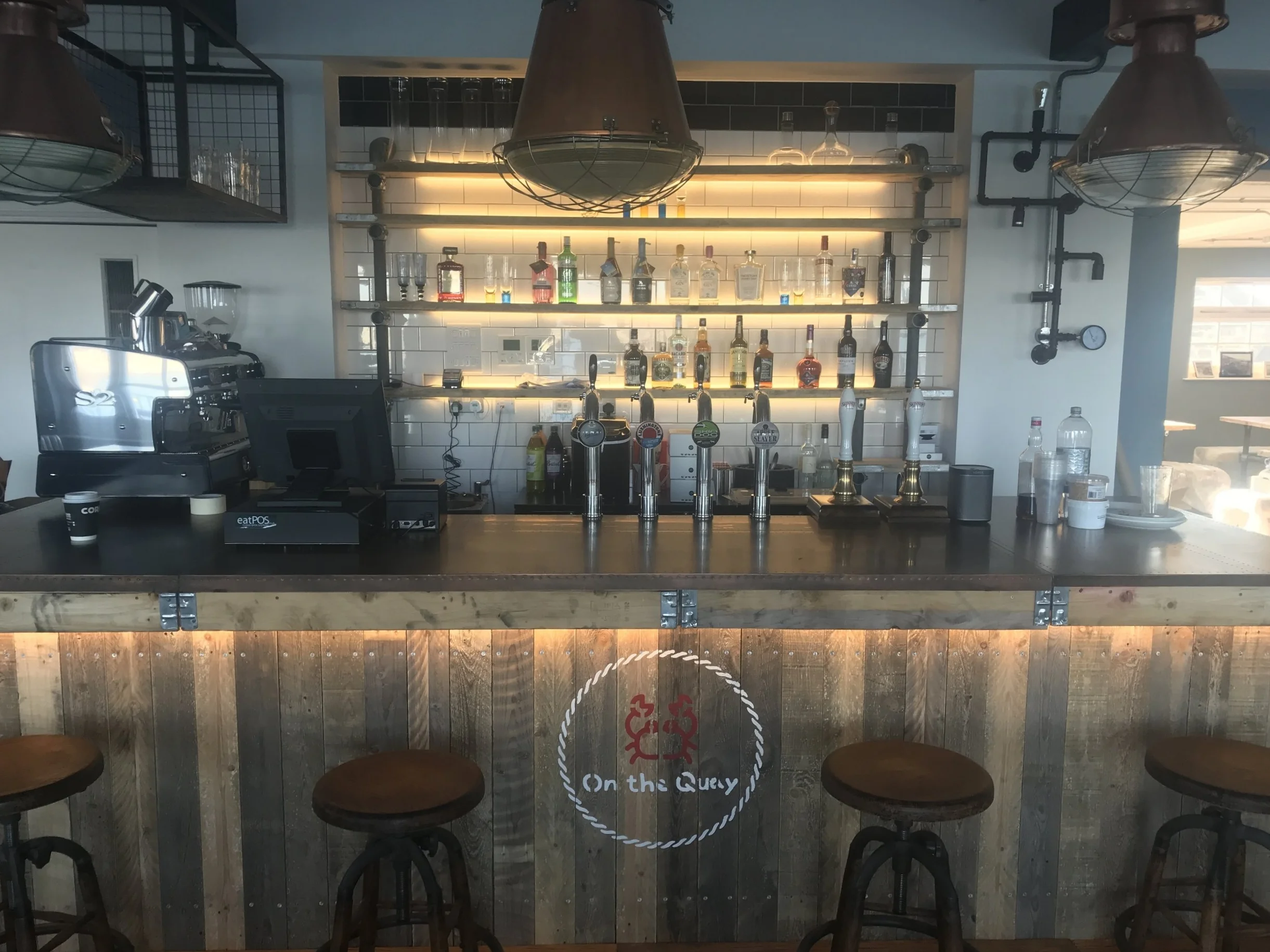 On the Quay - The night before opening