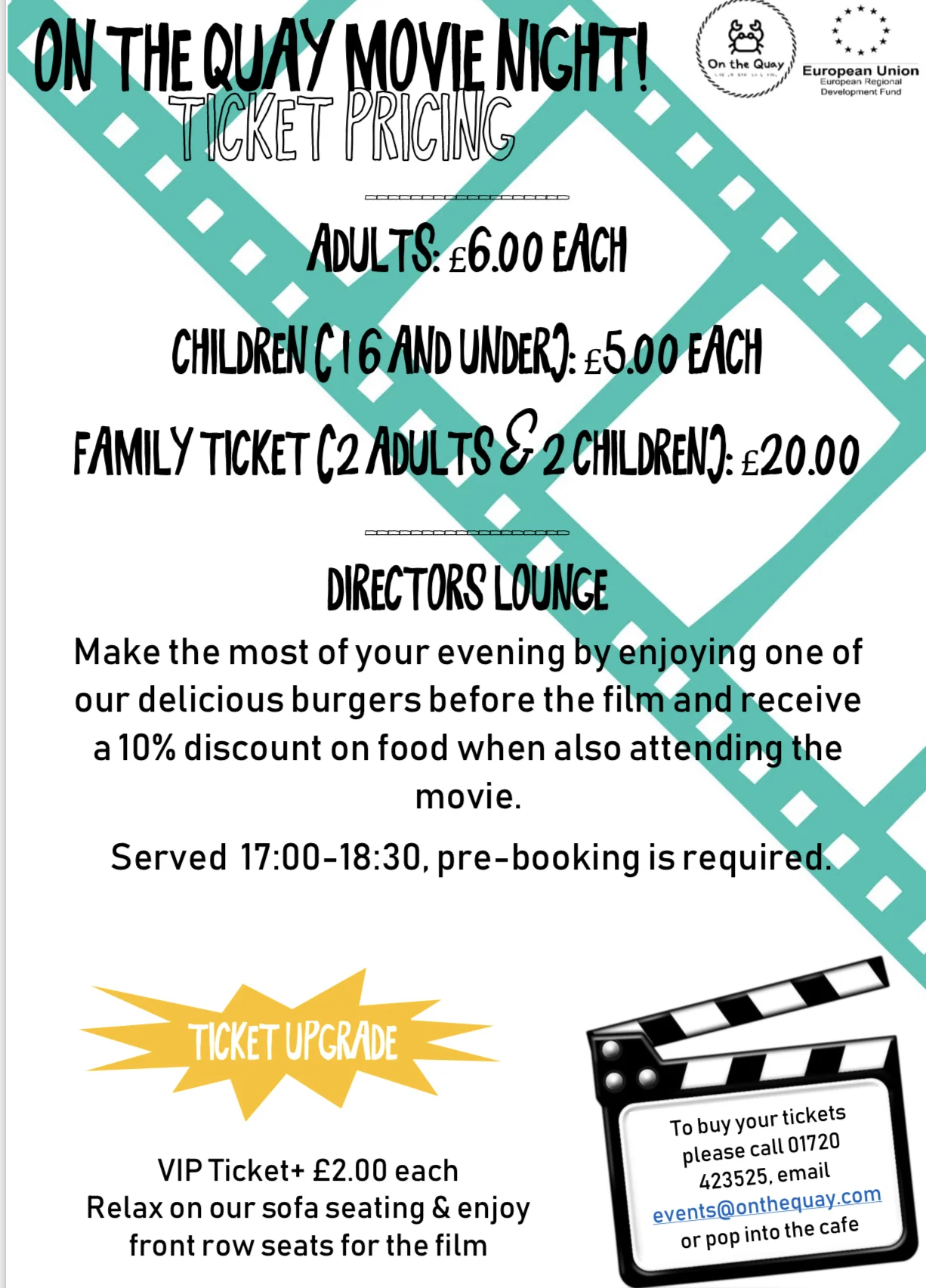 On the Quay Movie Night - Mamma Mia 2 @onthequayios