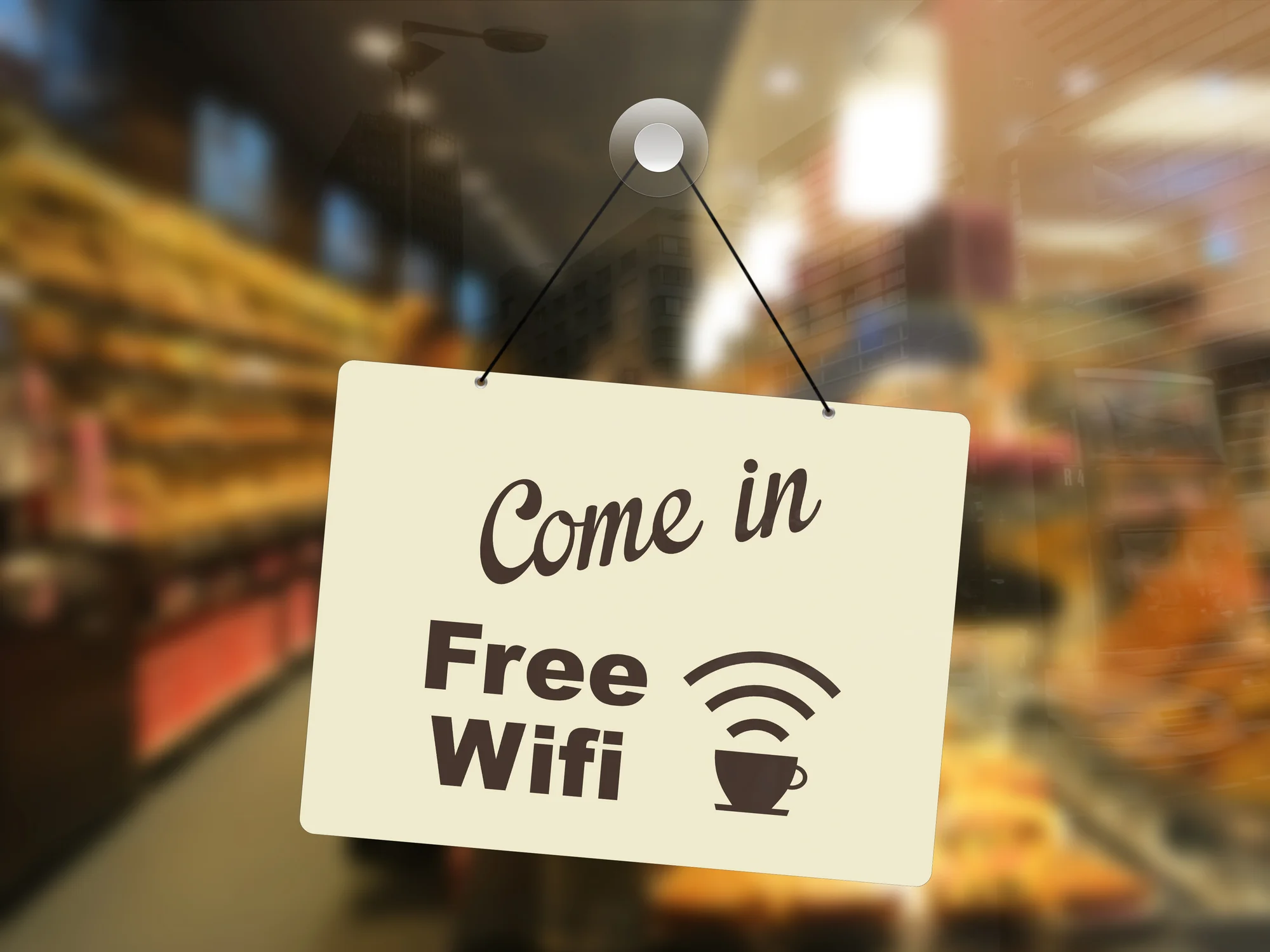 Free Wifi for all customers @onthequayios