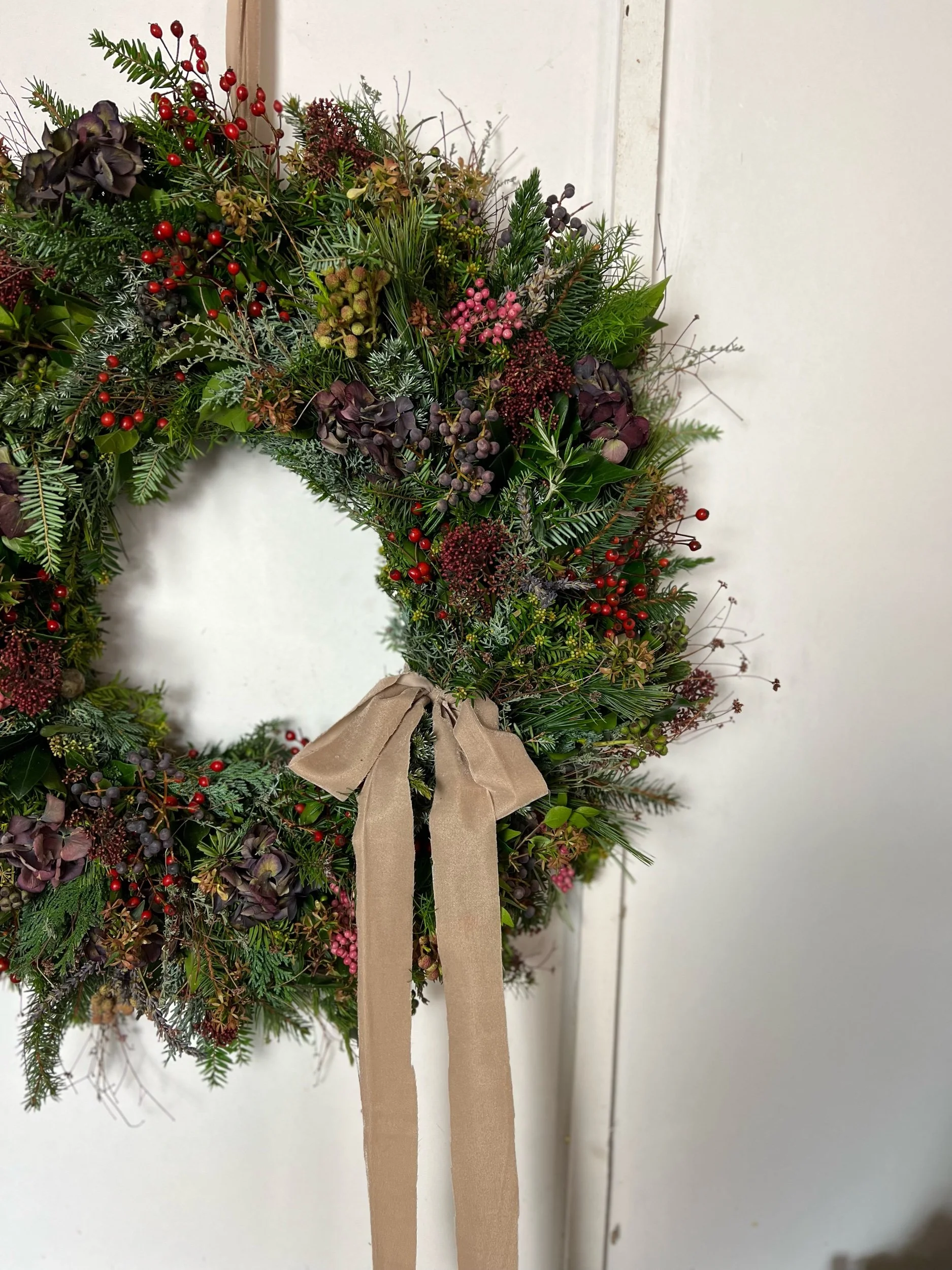 A Whimsical Christmas Wreath