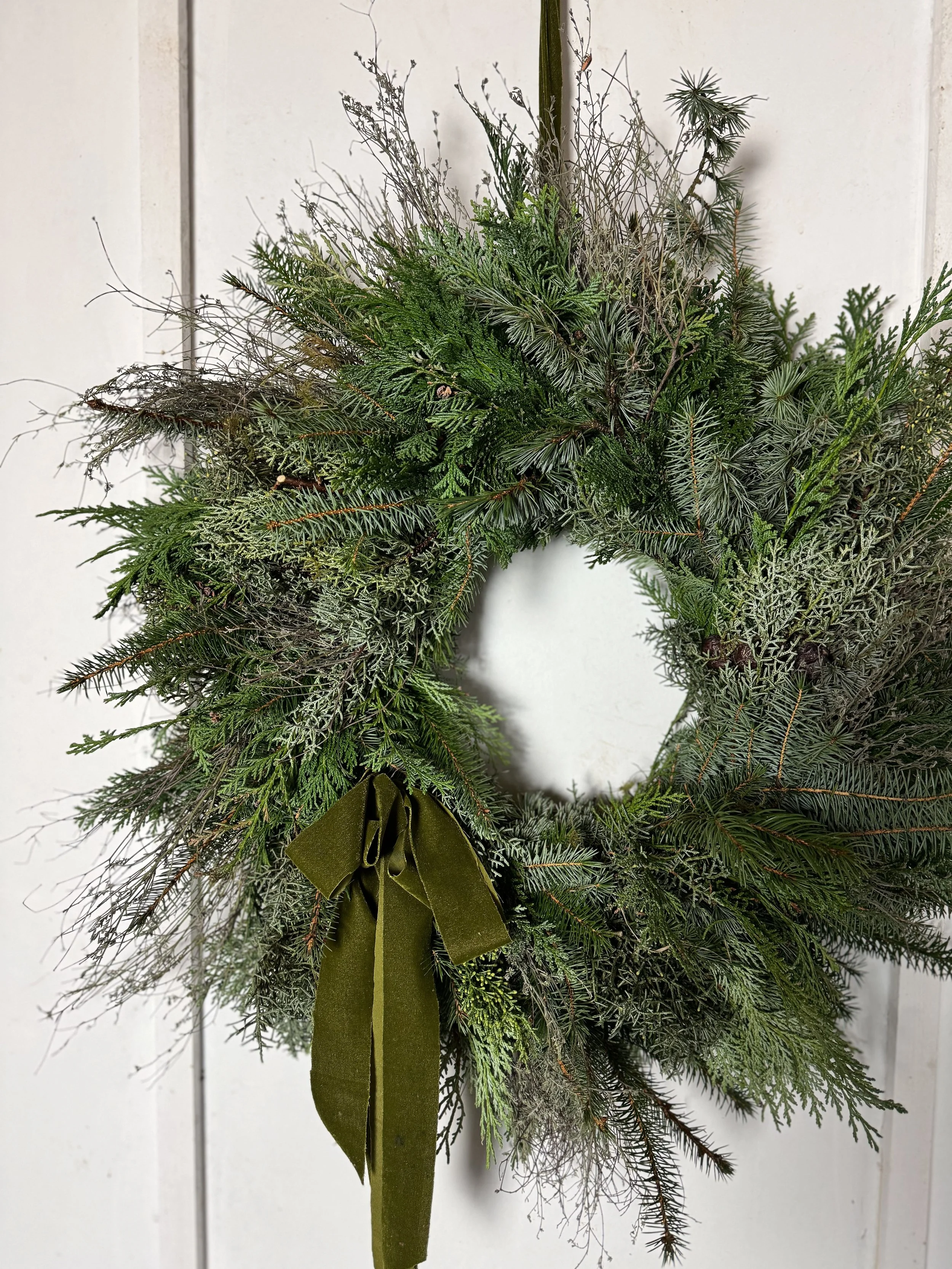 Christmas Wreaths in Norwich 