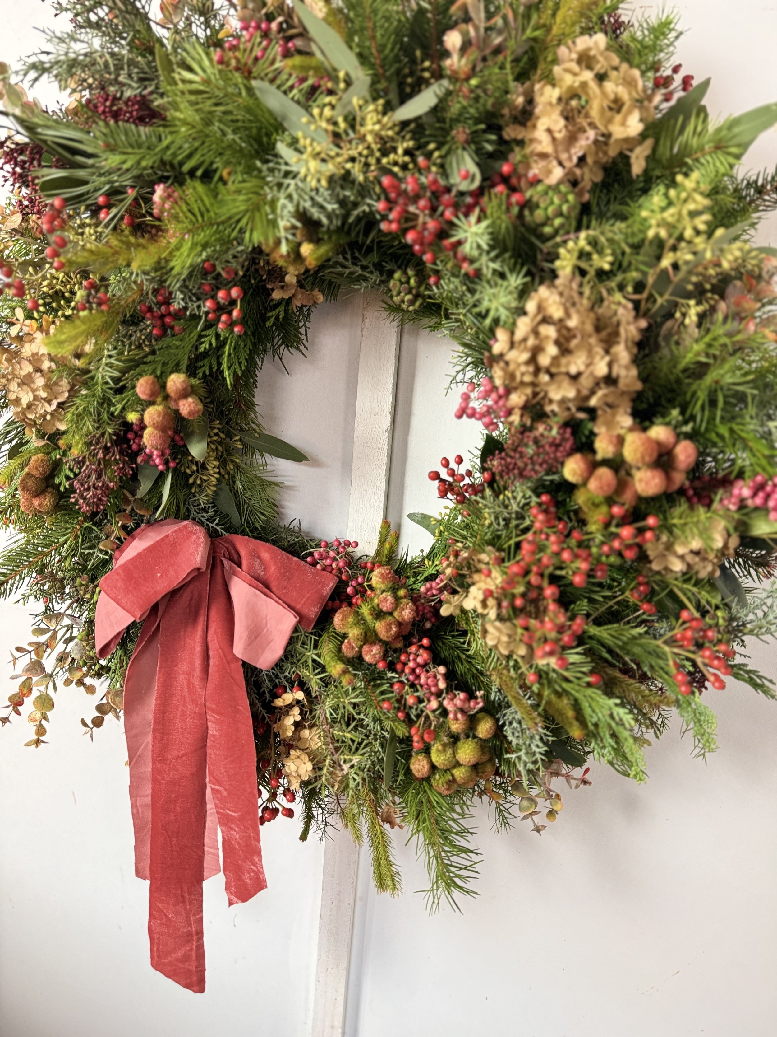 Pretty Christmas wreath 