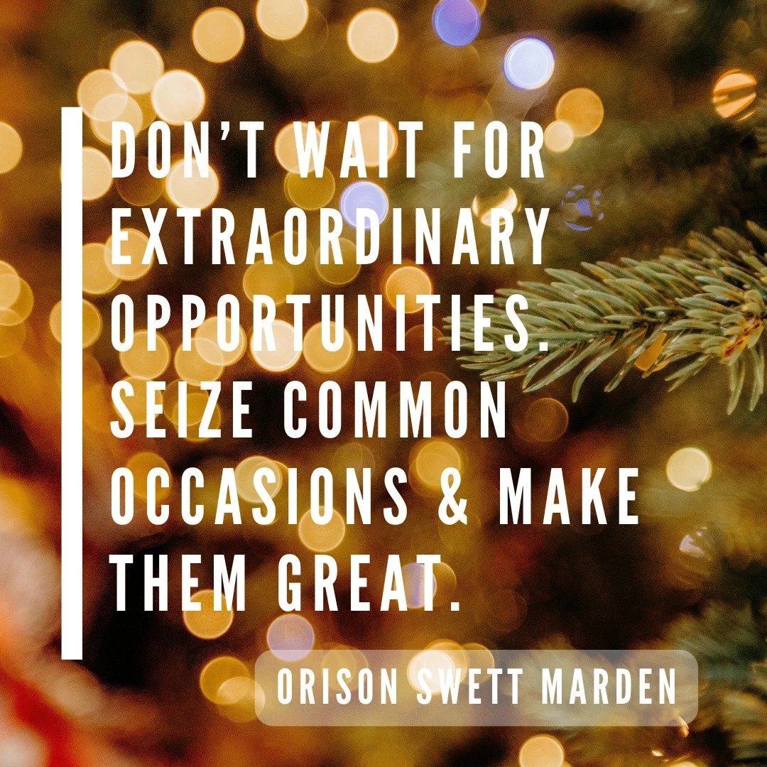 This is one of my favorite new quotes. It is so true of life and sport. There are so many ways to make magic in the minor moments. I have always found it is the space between that makes a bigger impact than the profound performances. 

I instantly th