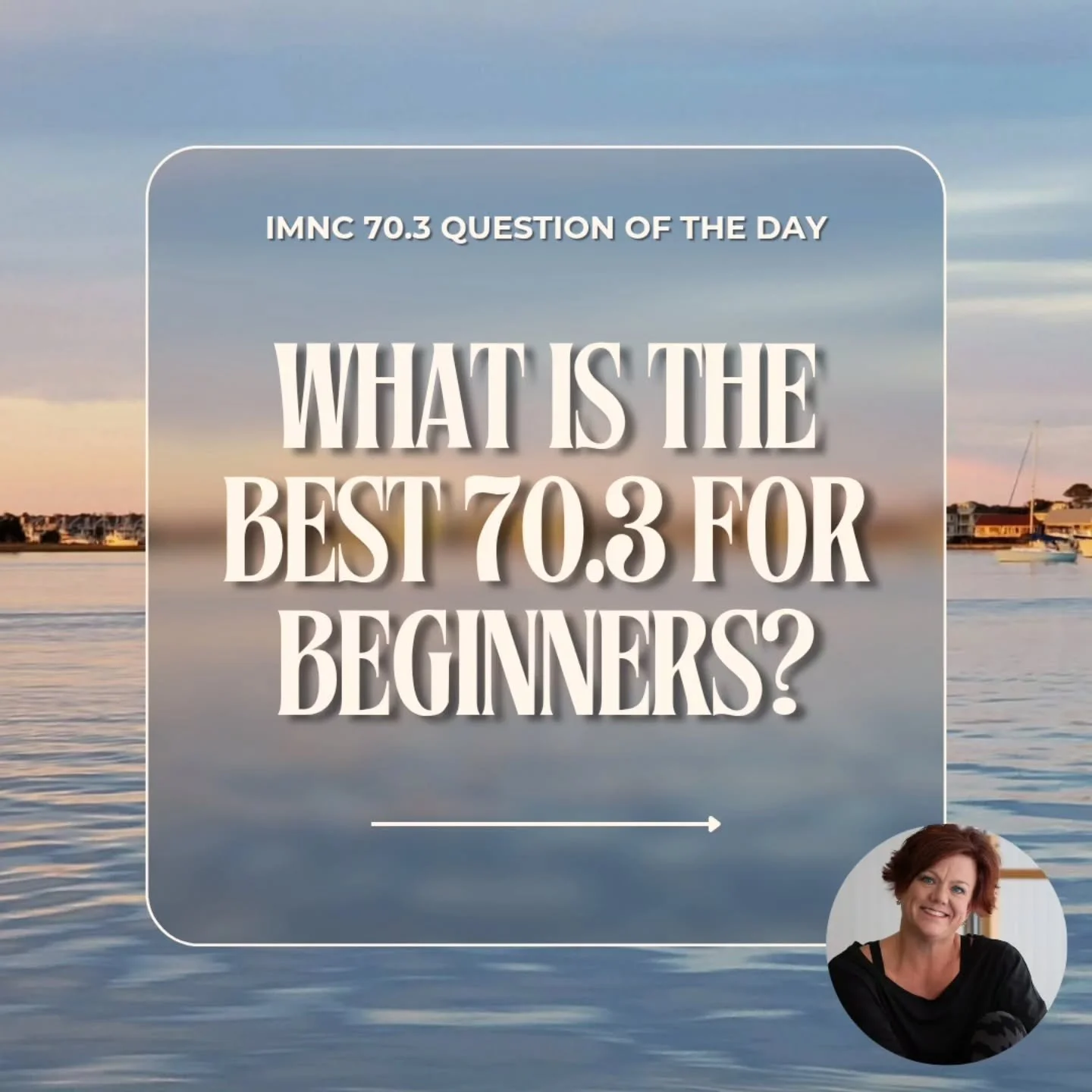 What is the best 70.3 for beginners? You know I'm biased because I live here (and swimbikerun here), but, I believe that IMNC is the best race on the planet for any level triathlete. You may have heard about the fast swim and the chance to tri your p