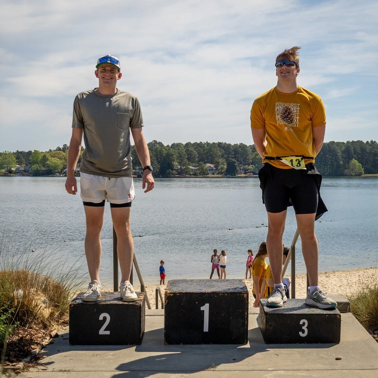 This time last week we were celebrating big wins at Pinehurst Tri Fest. Andrew Young @andrew_young02 had an amazing day and placed second in his age-group. He overcame a tough March to really kick off his tri season in April. 

I was excited to race 