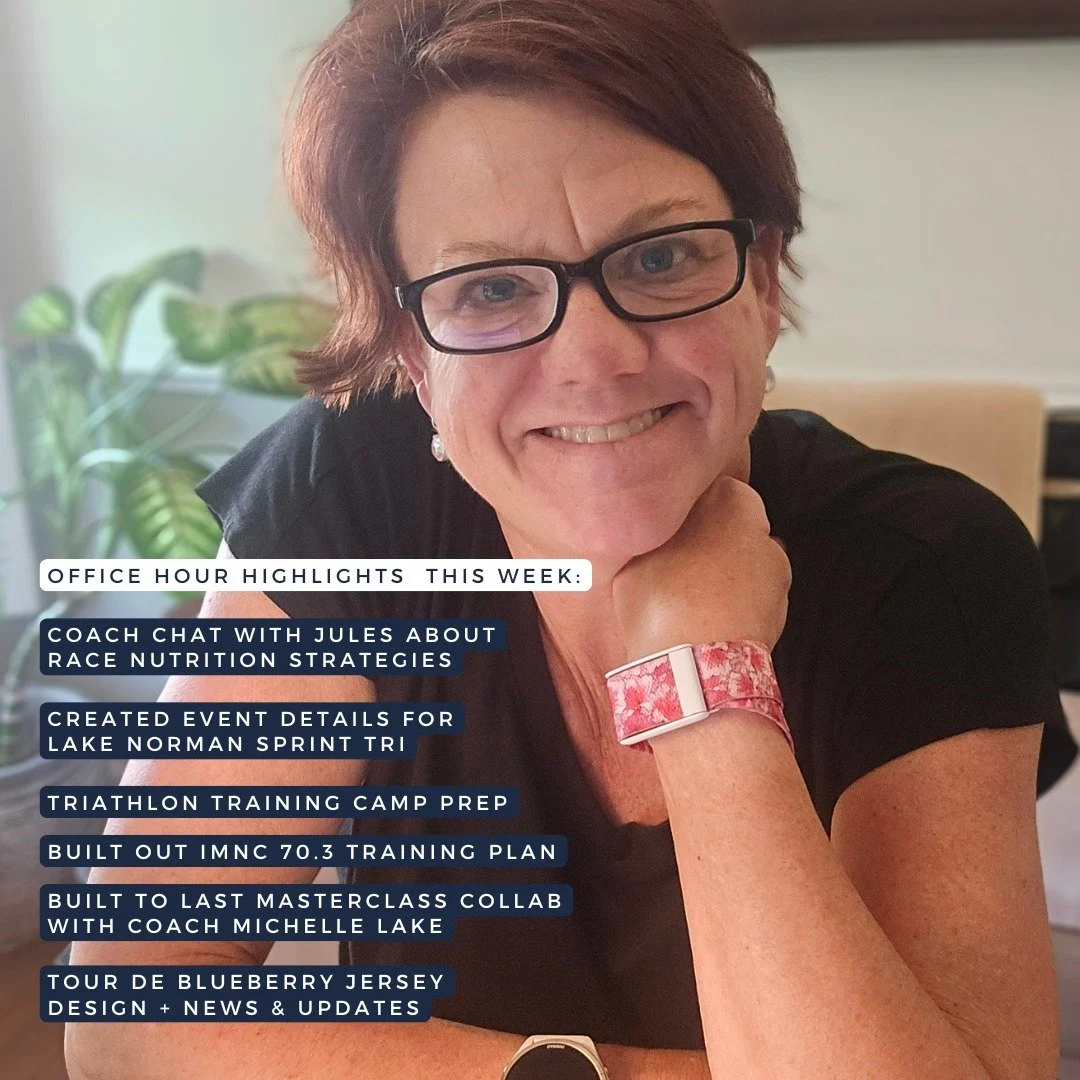 Busy week in the office! I love that I get to be a triathlon coach, graphic designer, event director, camp counselor, fashion designer, coach mentor and more! I am amazed by the hats that we get to wear as grown-ups. 
#bringthejoy #triathlon #triathl