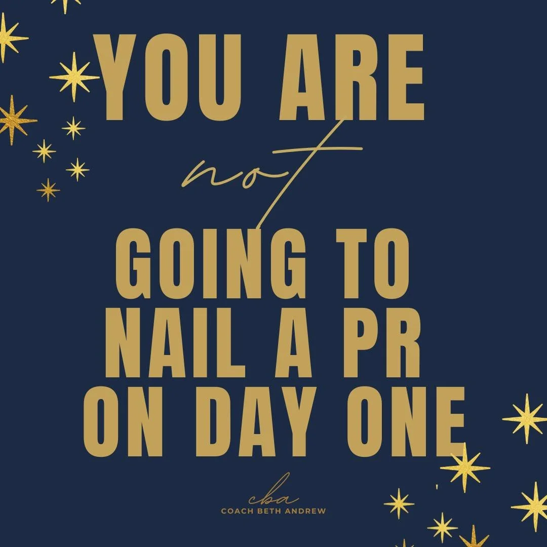 You wouldn&rsquo;t expect an athlete to nail a PR on day one of training. You&rsquo;d tell them to trust the process, show up for the reps, and embrace the base.

So why are we so hard on ourselves when it comes to building our coaching businesses?

