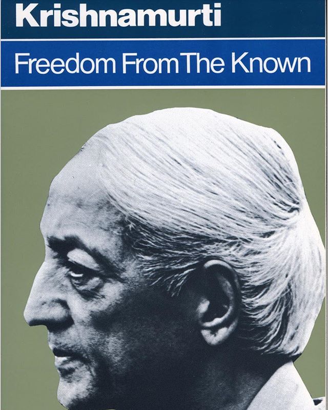In this book #Krishnamurti discusses whether it&rsquo;s possible to live in a state of absolute #freedom from suffering. He believes it is possible!! Freedom from the known is at the least an intellectually stimulating book.