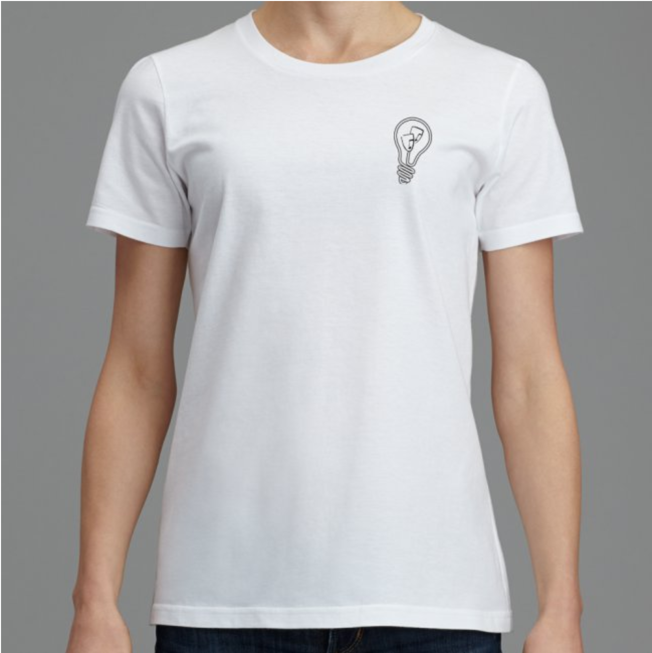 Halogen Fitted Tshirt White.png