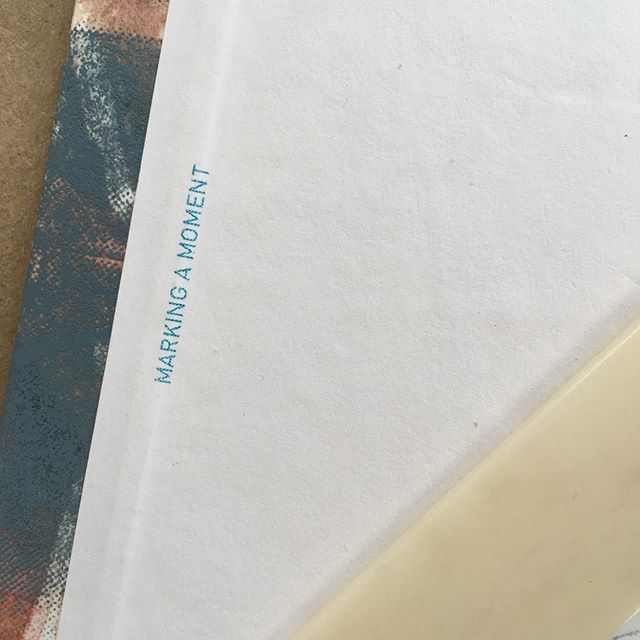 marking a moment, prepping covers before Coptic stitching.
.
.
.
.
.
.
.
.
.
.
@selena.jayne.ingram @cheslikdemeyer @madeleine.noonan @amyleners #artistbooks #bookbinding #artist #handmade #riso #screenprinting