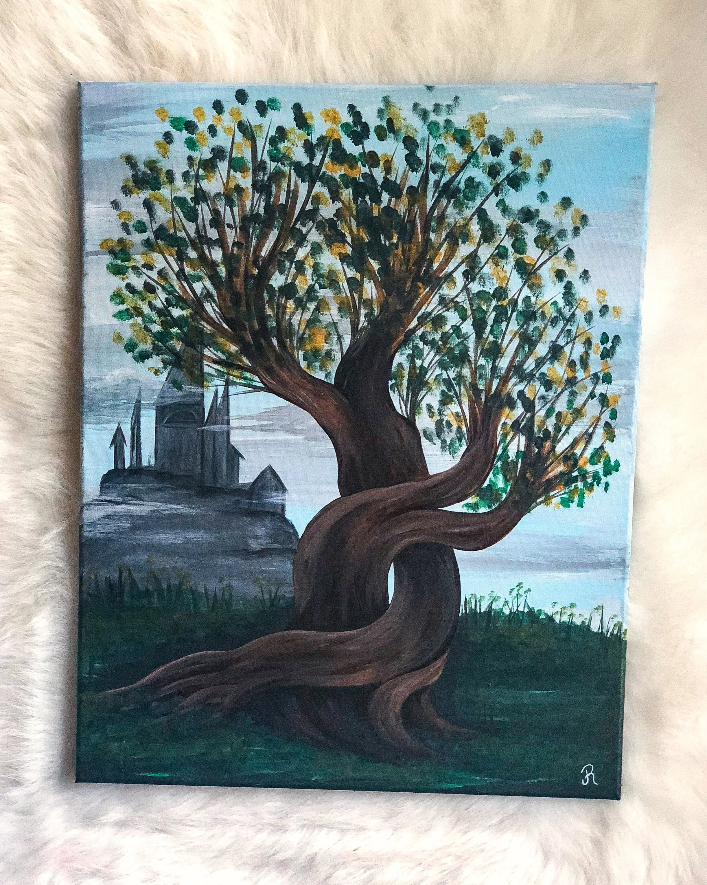 Paint &amp; Sip : Whomping Willow