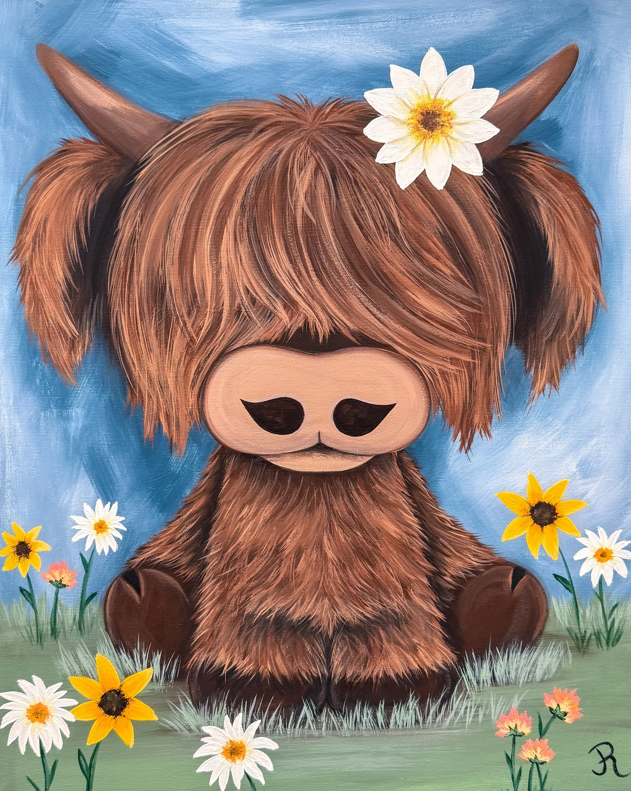 Paint &amp; Sip - Summer Cow