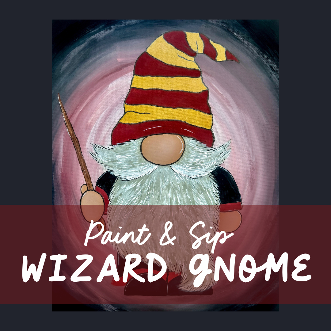 Wizarding Gnome Paint & Sip