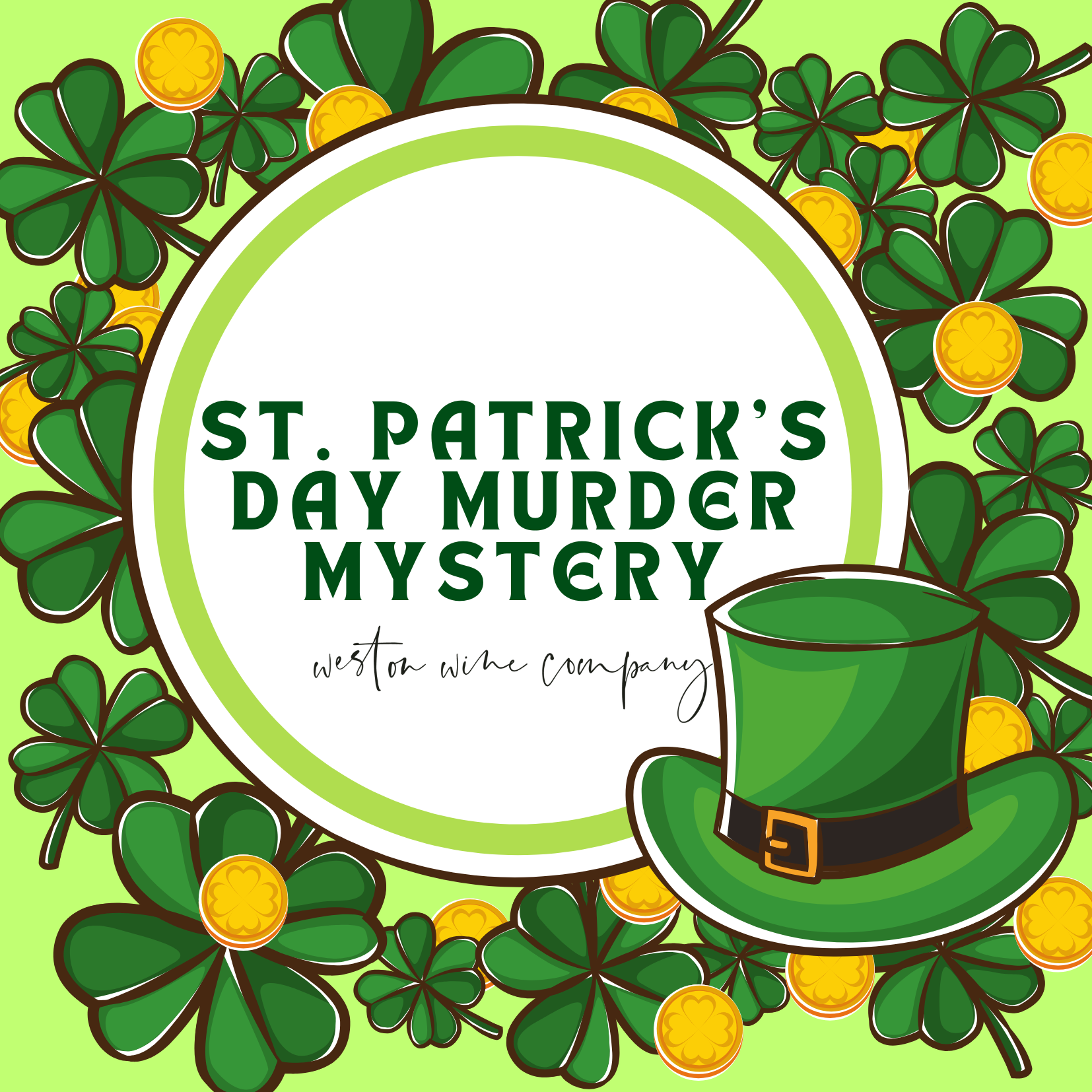 St. Patrick's Day Murder Mystery