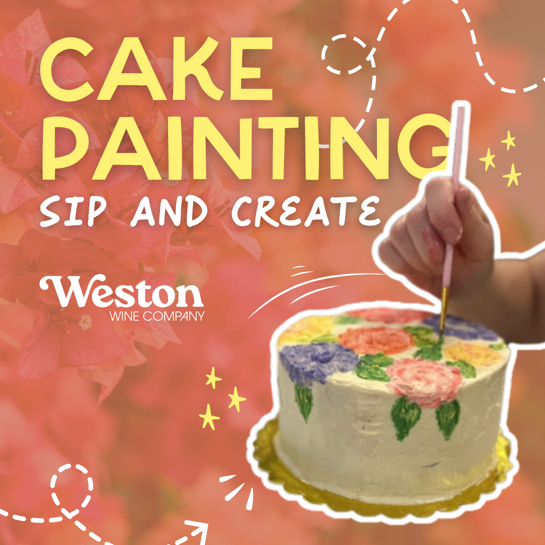 Sip &amp; Create: Cake Painting