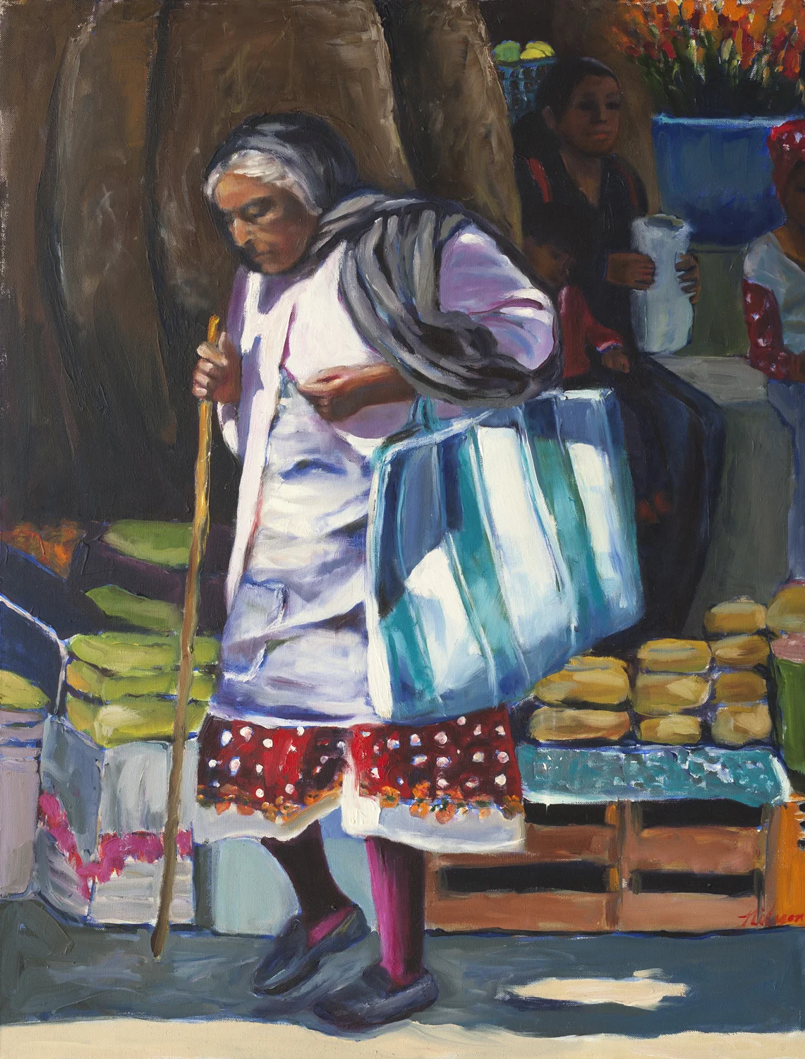 Old Woman at Market